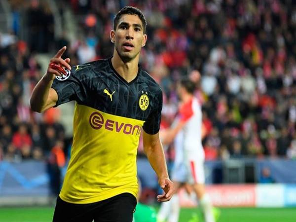 Borussia Dortmund lên phương án phòng Hakimi trở về Real